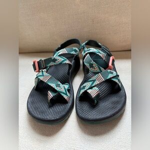 Chaco Women's Sandals - Black and Teal